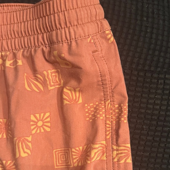 Billabong Men's Orange Swim Trunks - Picture 4 of 5